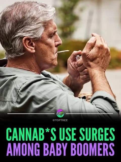 Cannab*s use surges among baby boomers