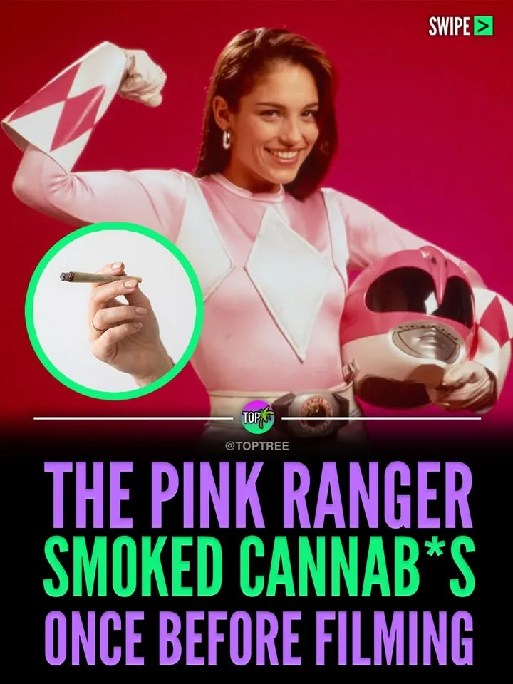 Pink Ranger Smoked Cannab*s before filming