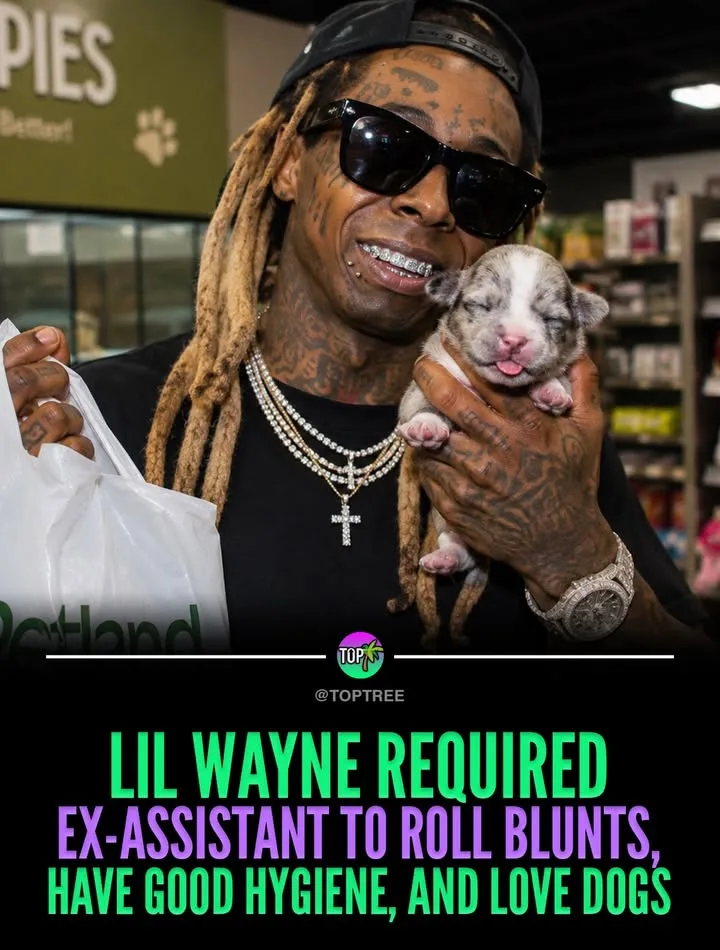 Lil Wayne's ex-assistant requirements