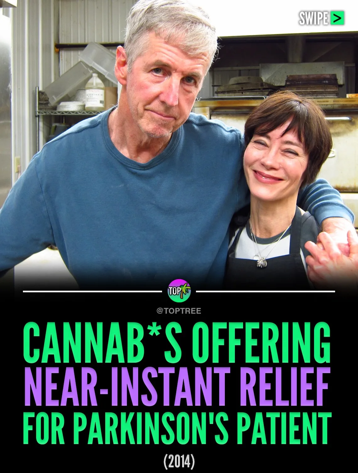Cannab*s offering near-instant relief for Parkinson's Patient