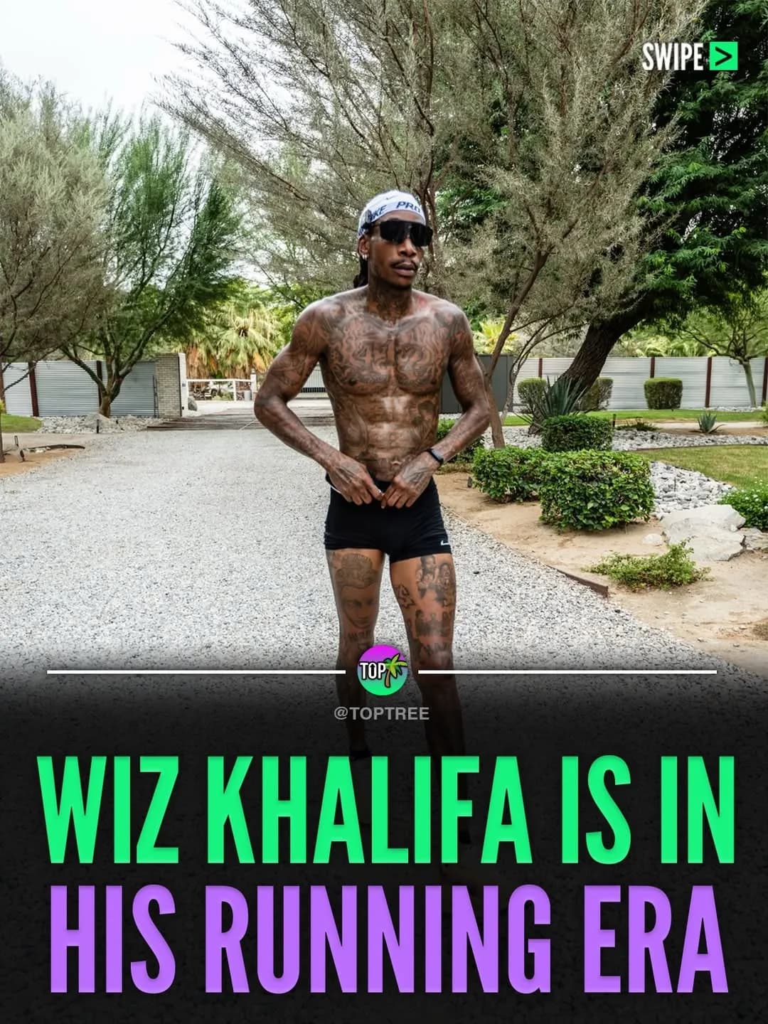 Wiz Khalifa is in his running era