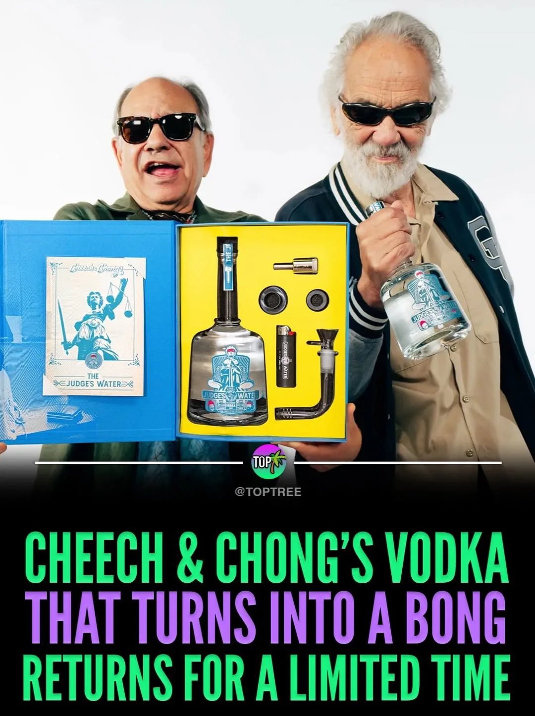 Cheech and Chong's Vodka that turns into a b*ng returns