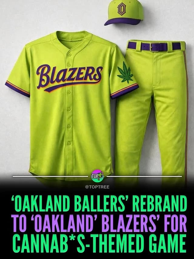 'Oakland Ballers' rebrand to 'Oakland Blazer'