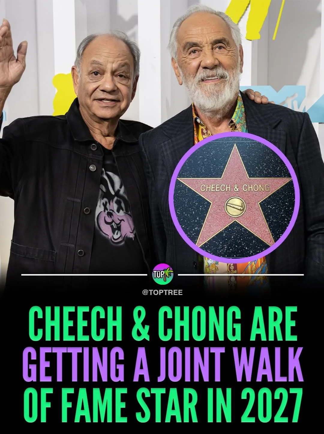 Cheech & Chong walk of fame