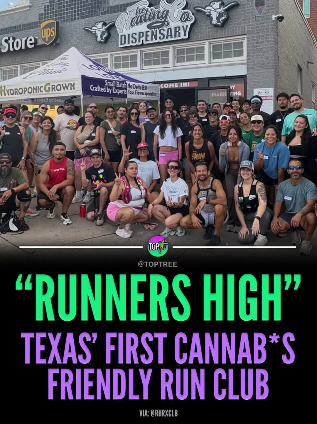 Runner High Texas cannab*s run club