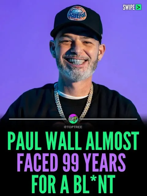 Paul Wall almost faced 99 years for a bl*nt