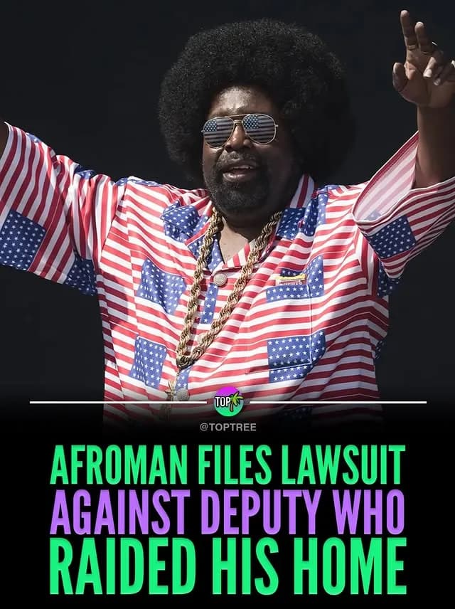 Afroman files lawsuit against deputy who raided his home