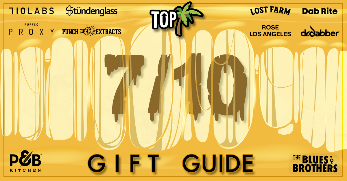 710 Cannabis Product Gift Guide - Top Tree